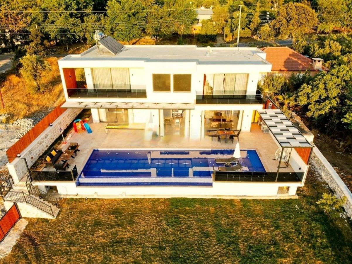 Villa Lycian-Kalkan 3 Bedroom-2 Jakuzzies-Sauna-Turkish Hamam-Huge Private Pool And Lovely Garden Kaş Eksteriør bilde